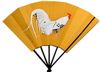 японский традиционный интерьерный  веер