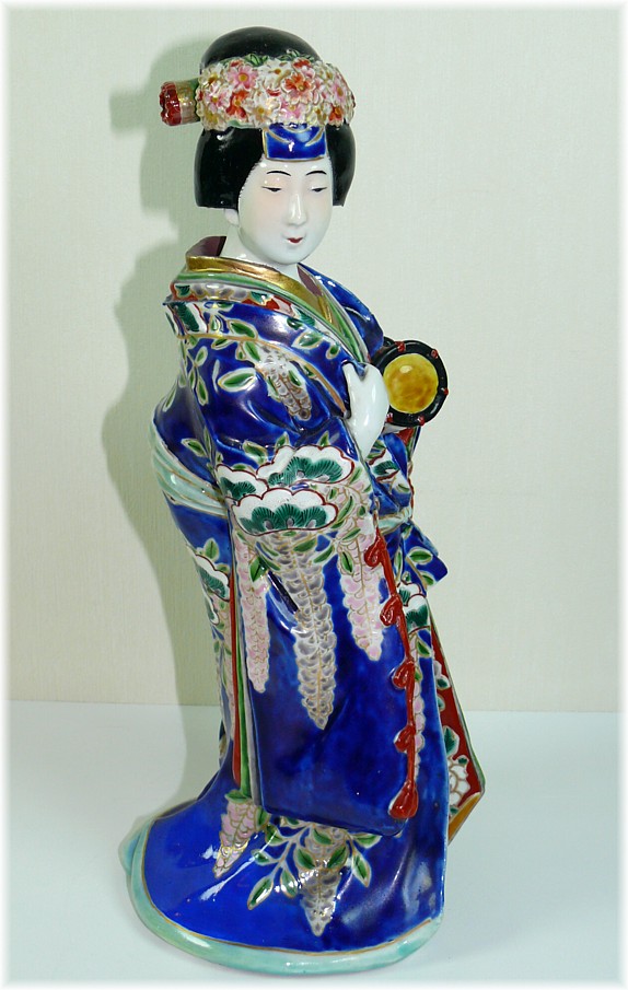 фарфоровая японская статуэтка конца эпохи Эдо