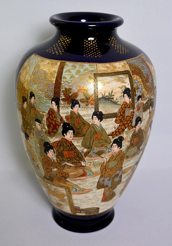 японская антикварная ваза Сацума, Мега Джапан, интернет-магазин