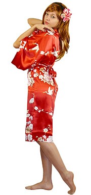 халатик кимоно из натурального шелка